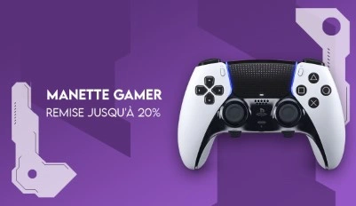 Remise manette gamer